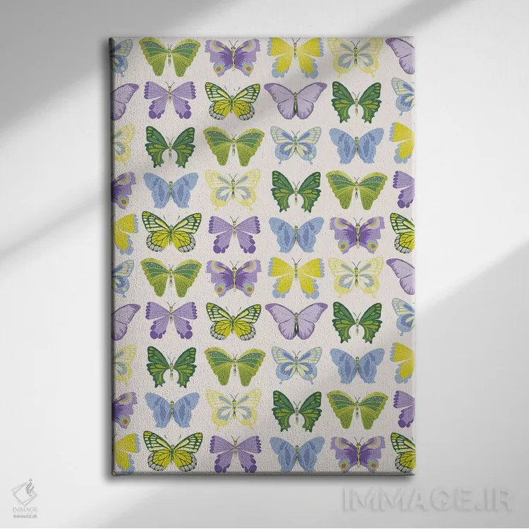 تابلو دکوراتیو گیاه شناس I اثر جنیفر اللوری - نمای روبهرو روی دیوار