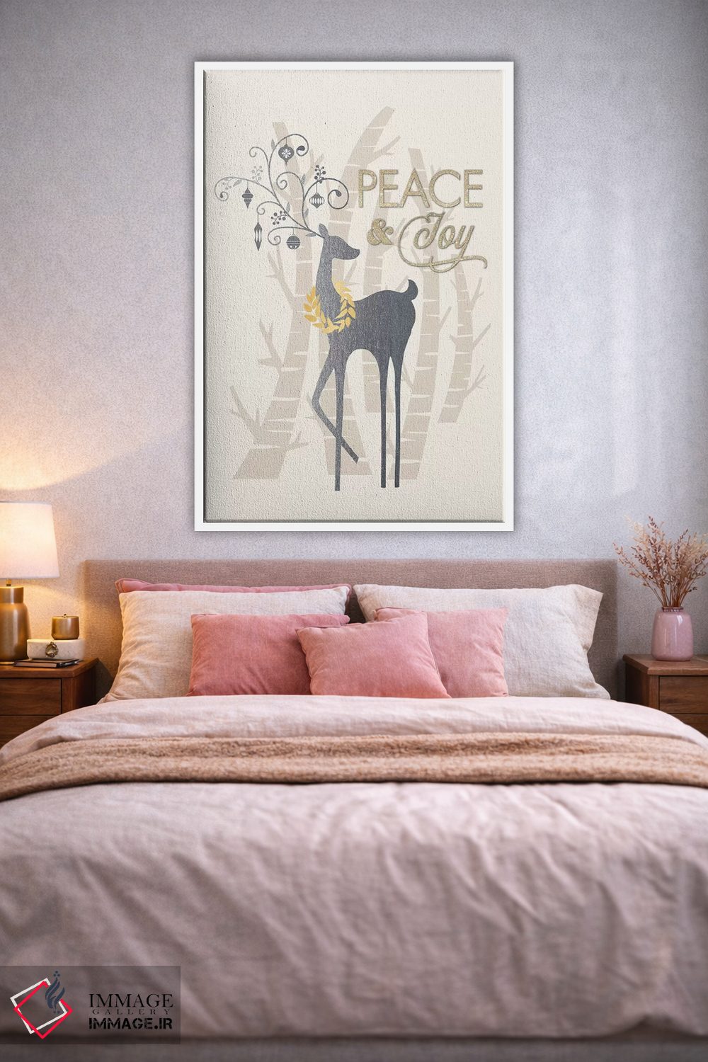 تابلو دکوراتیو درخشش قطبی I اثر جنیفر اللوری - D1W