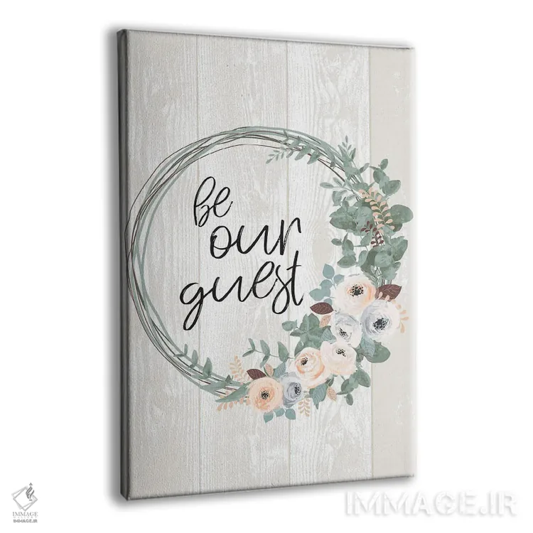 تابلو مدرن مهمان ما باش اثر جنیفر اللوری - نمای پرسپکتیو محصول