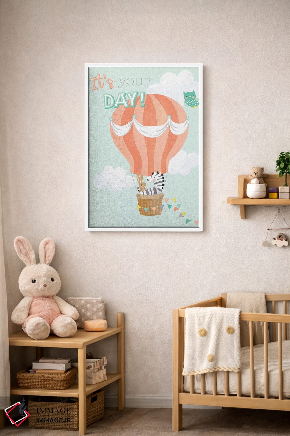 تابلو دکوراتیو ماجراجویی کودکانه III اثر جنیفر اللوری - D3W