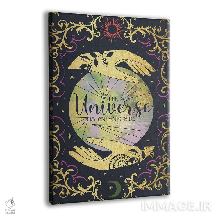 تابلو دکوراتیو جهان هستی اثر جنیفر اللوری - نمای پرسپکتیو محصول