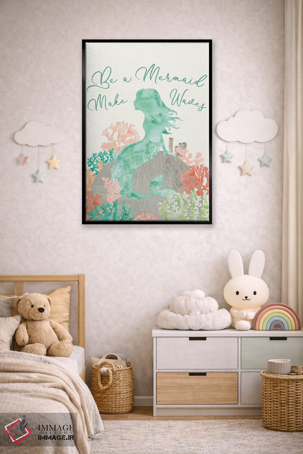 تابلو دکوراتیو نسیم ساحلی I اثر جنیفر اللوری - D6B