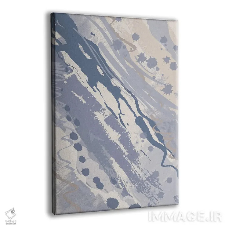 تابلو انتزاعی خوش آمدگویی پنج اثر جنیفر اللوری - نمای پرسپکتیو محصول