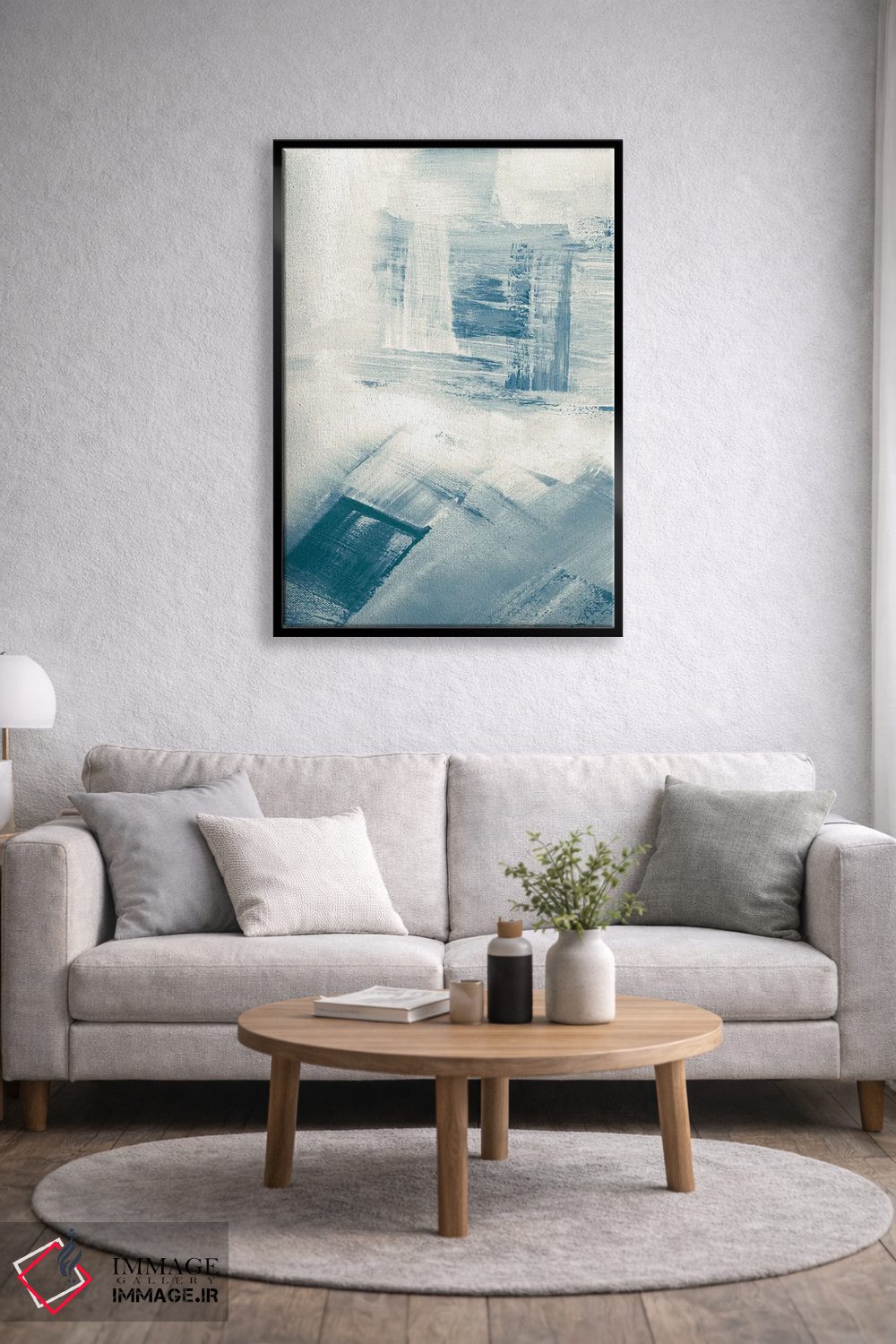 تابلو انتزاعی وزش باد II اثر جودیت شاپیرو - D6B