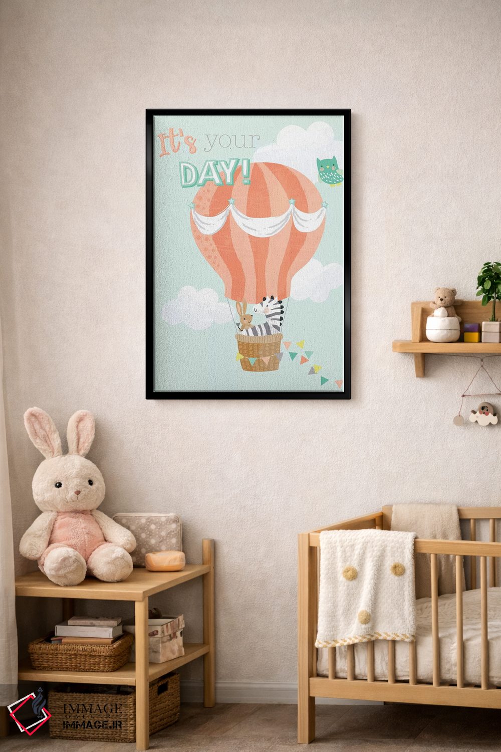 تابلو دکوراتیو ماجراجویی کودکانه III اثر جنیفر اللوری - D5B