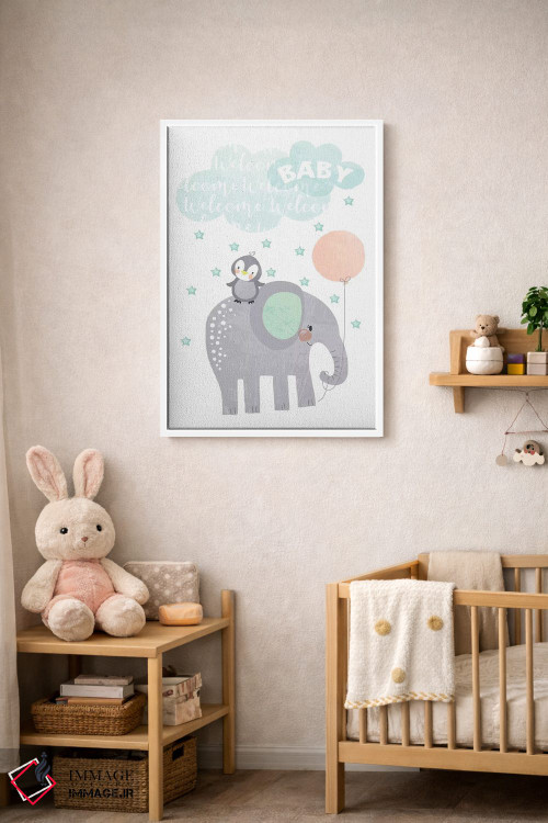 تابلو دکوراتیو ماجراجویی کودکانه II اثر جنیفر اللوری - D3W