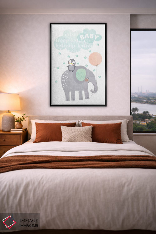 تابلو دکوراتیو ماجراجویی کودکانه II اثر جنیفر اللوری - D6B