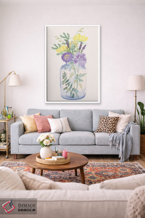 تابلو دکوراتیو گیاه شناس سوم اثر جنیفر اللوری - D1W