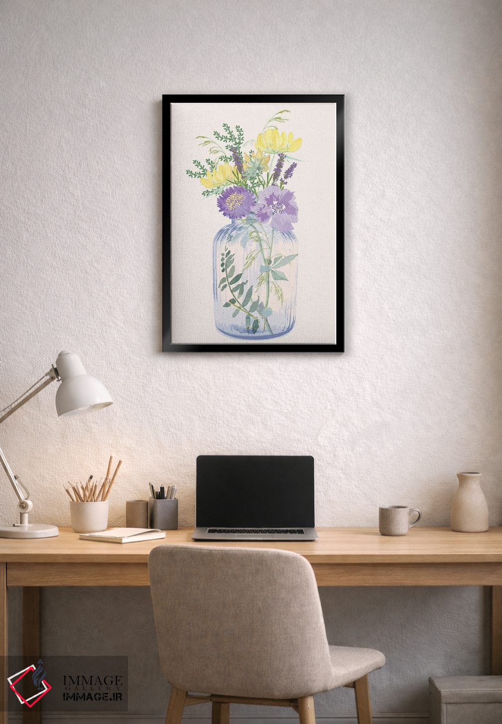 تابلو دکوراتیو گیاه شناس سوم اثر جنیفر اللوری - D2B