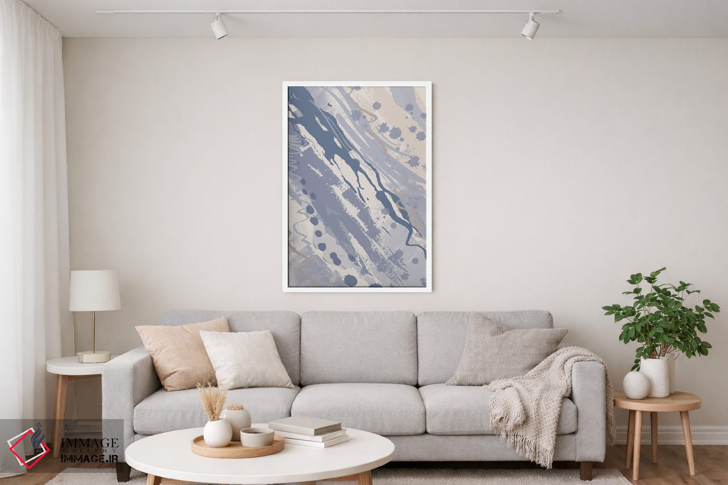 تابلو انتزاعی خوش آمدگویی پنج اثر جنیفر اللوری - D3W