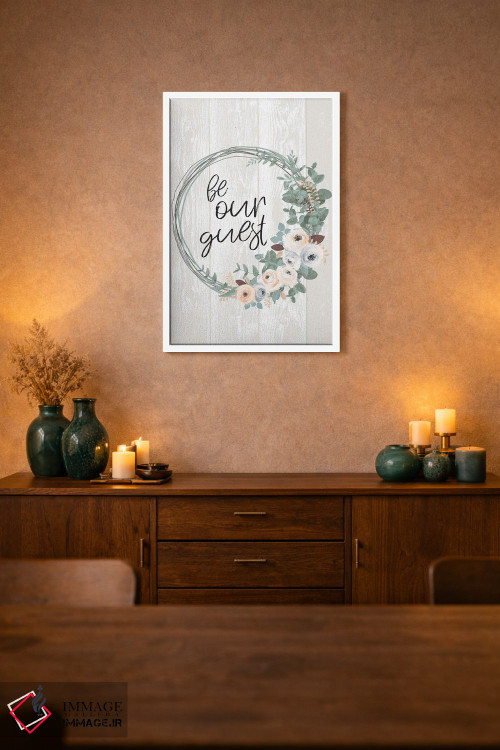 تابلو مدرن مهمان ما باش اثر جنیفر اللوری - D1W