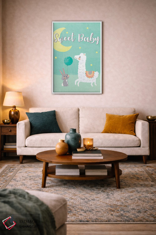 تابلو دکوراتیو ماجراجویی کودکانه IV اثر جنیفر اللوری - D3W