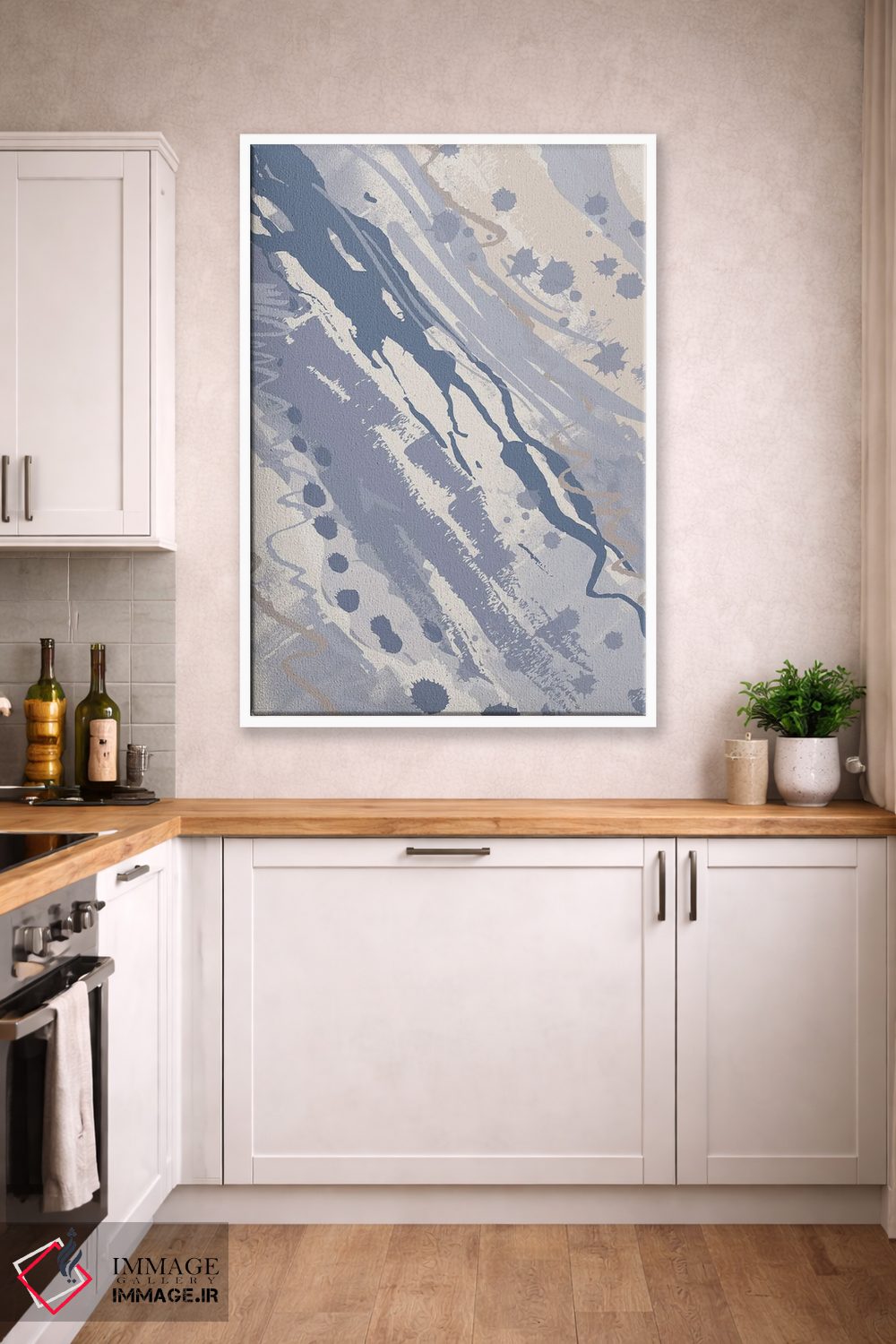 تابلو انتزاعی خوش آمدگویی پنج اثر جنیفر اللوری - D4W