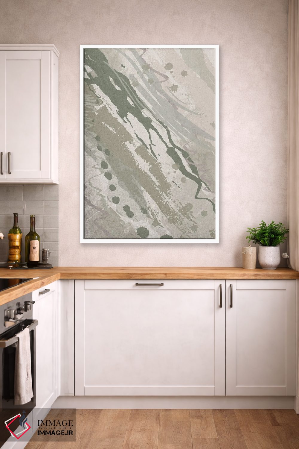 تابلو انتزاعی خوش آمدگویی چهار اثر جنیفر اللوری - D4W