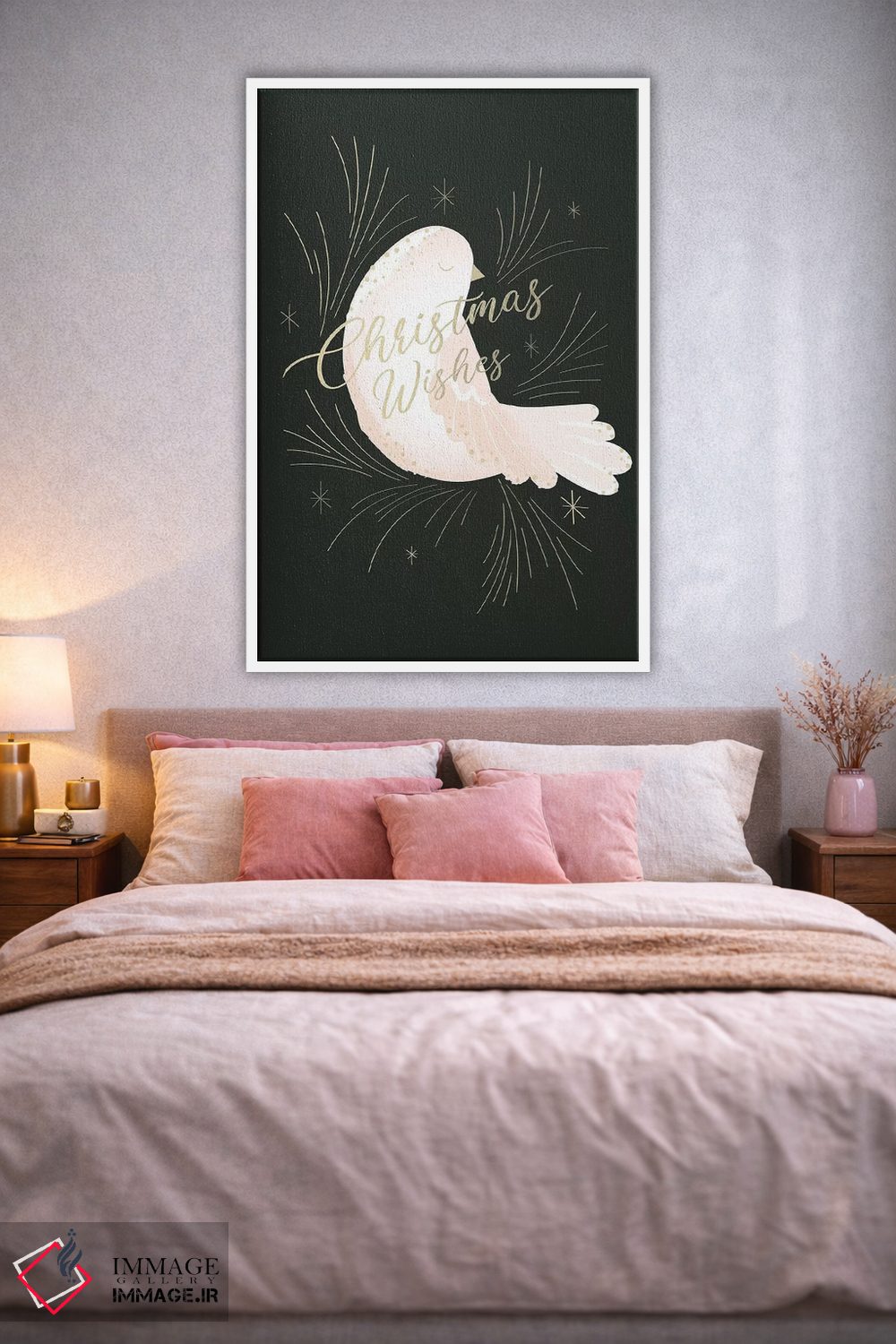 تابلو دکوراتیو کریسمس شیک II اثر جنیفر اللوری - D1W