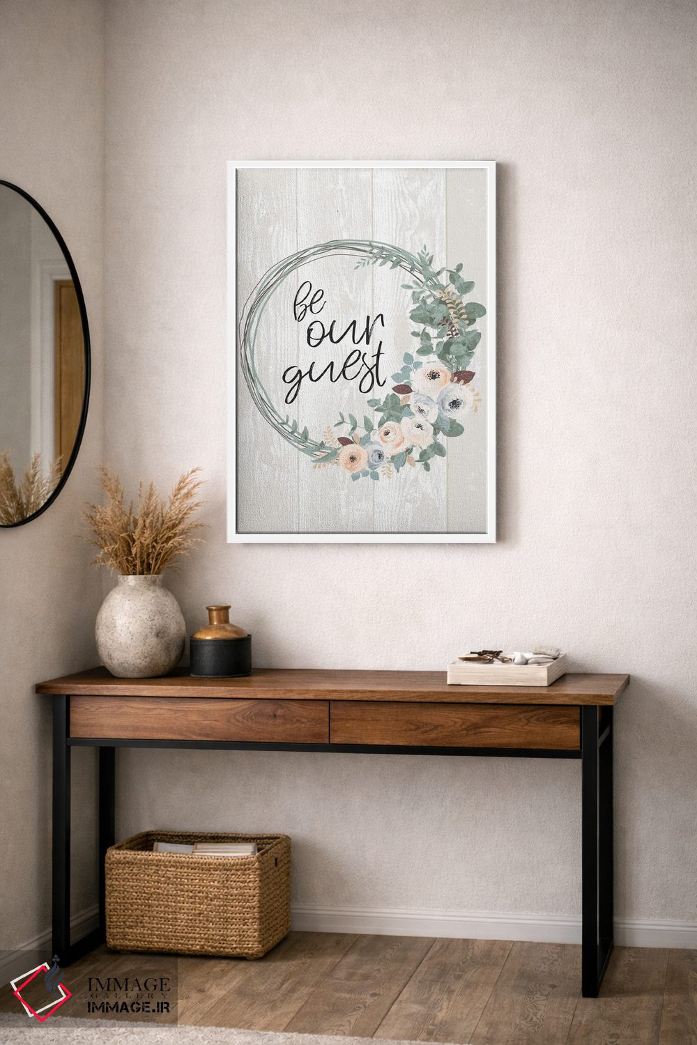 تابلو مدرن مهمان ما باش اثر جنیفر اللوری - D3W