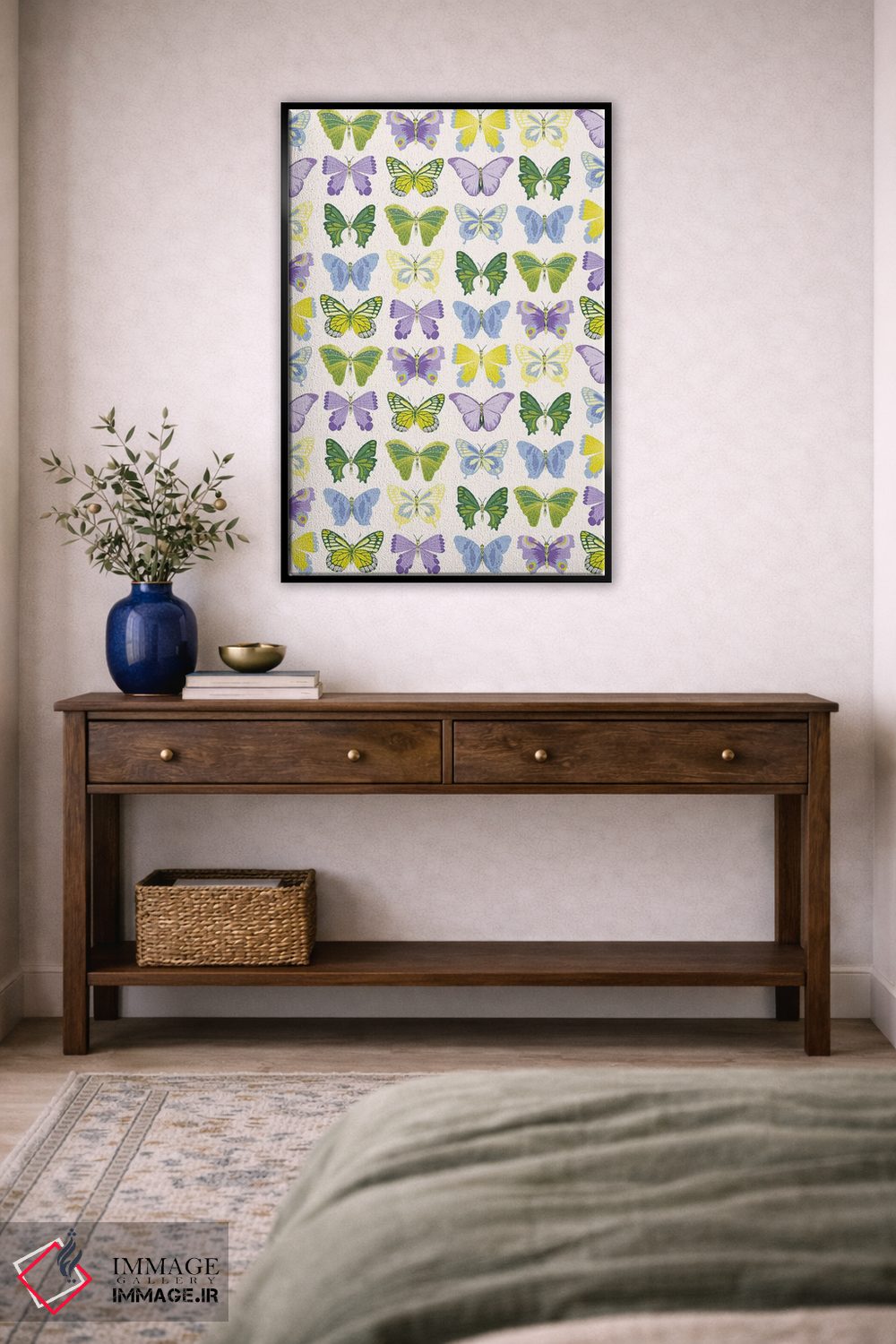 تابلو دکوراتیو گیاه شناس I اثر جنیفر اللوری - D5B