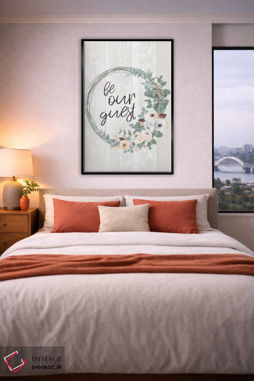 تابلو مدرن مهمان ما باش اثر جنیفر اللوری - D4B