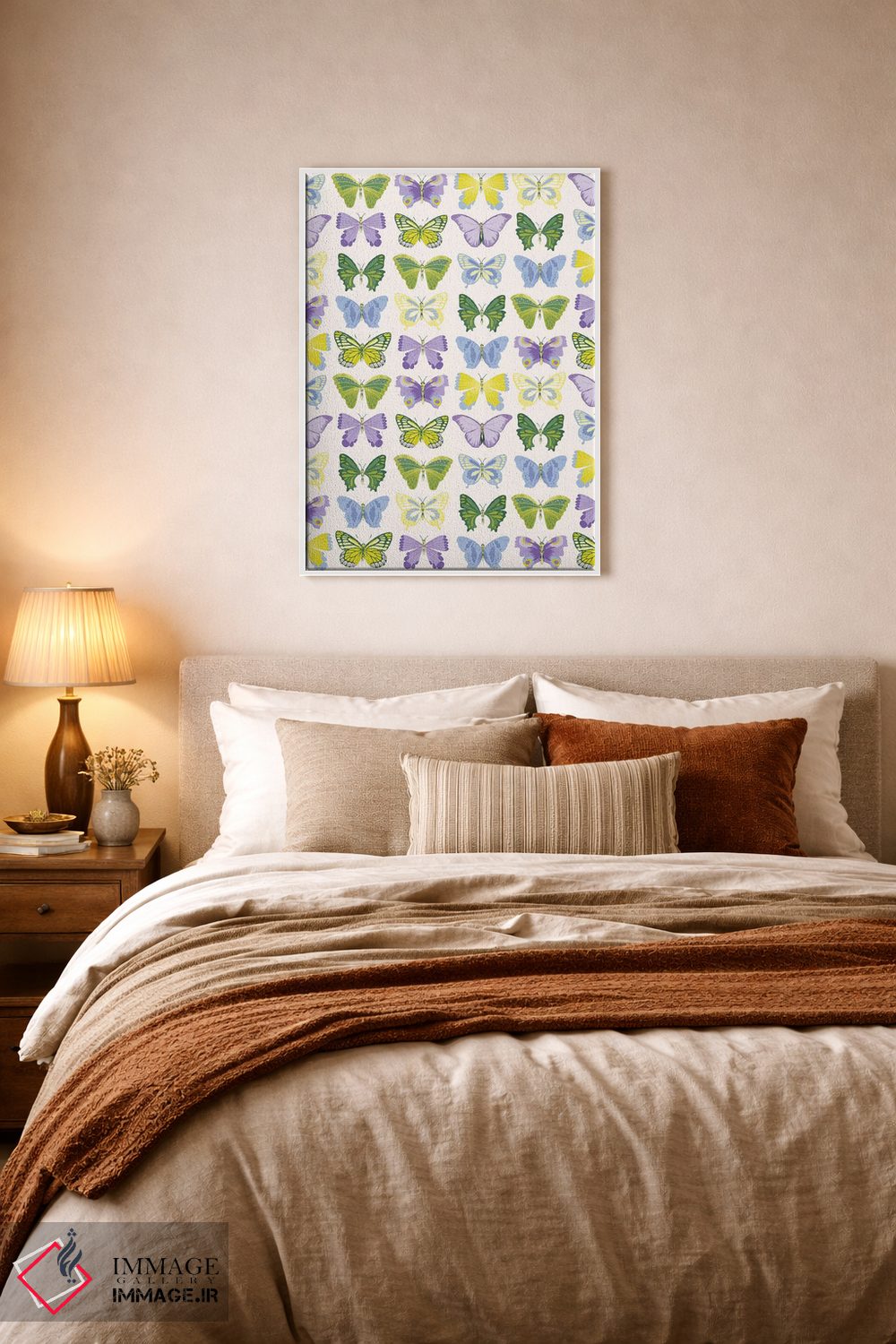 تابلو دکوراتیو گیاه شناس I اثر جنیفر اللوری - D6W