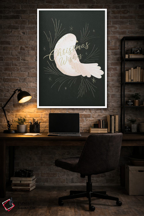 تابلو دکوراتیو کریسمس شیک II اثر جنیفر اللوری - D4W