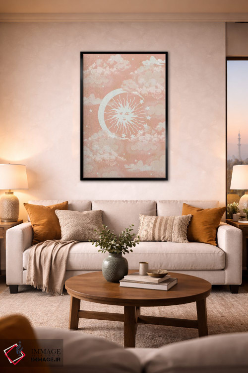 تابلو دکوراتیو قبیله هنرمند اثر جنیفر اللوری - D1B