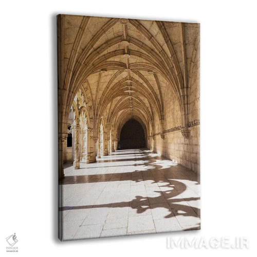 تابلو دکوراتیو Jeronimos Monastery, A UNESCO World Heritage Site, Lisbon, Po… اثر جولی اگرز - نمای پرسپکتیو محصول