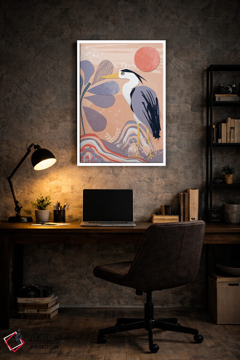 تابلو دکوراتیو کلاژ ساحلی دو اثر جنیفر اللوری - D5W