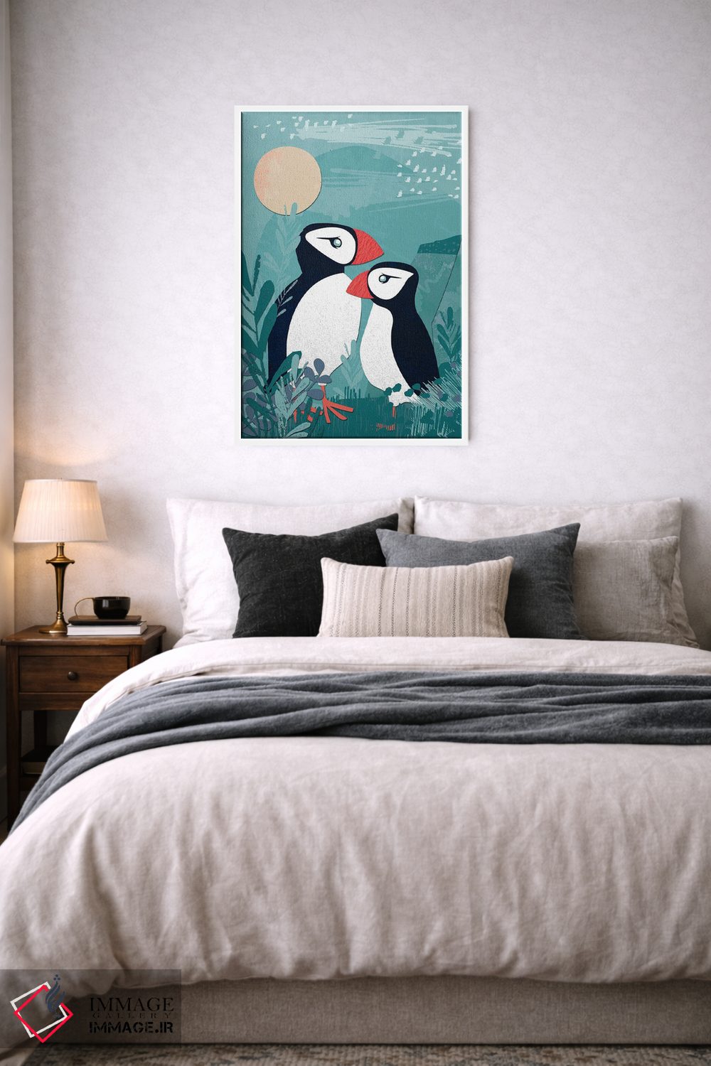 تابلو دکوراتیو کلاژ ساحلی یک اثر جنیفر اللوری - D6W