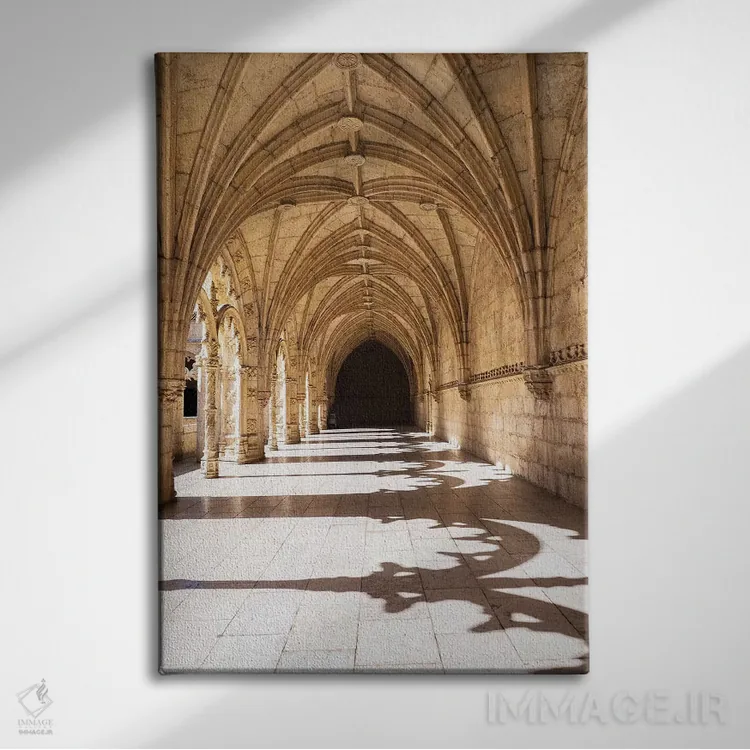 تابلو دکوراتیو Jeronimos Monastery, A UNESCO World Heritage Site, Lisbon, Po… اثر جولی اگرز - نمای روبهرو روی دیوار