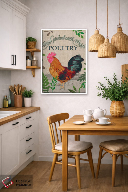 تابلو مدرن از مزرعه تا سفره دو اثر جنیفر اللوری - D6W