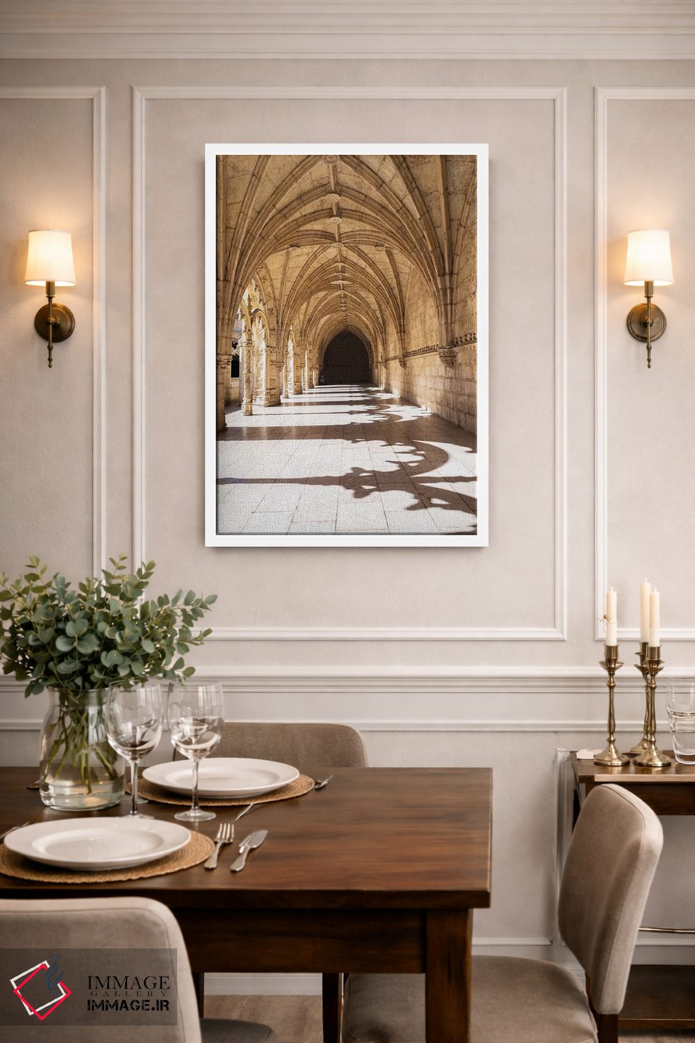 تابلو دکوراتیو Jeronimos Monastery, A UNESCO World Heritage Site, Lisbon, Po… اثر جولی اگرز - D1W