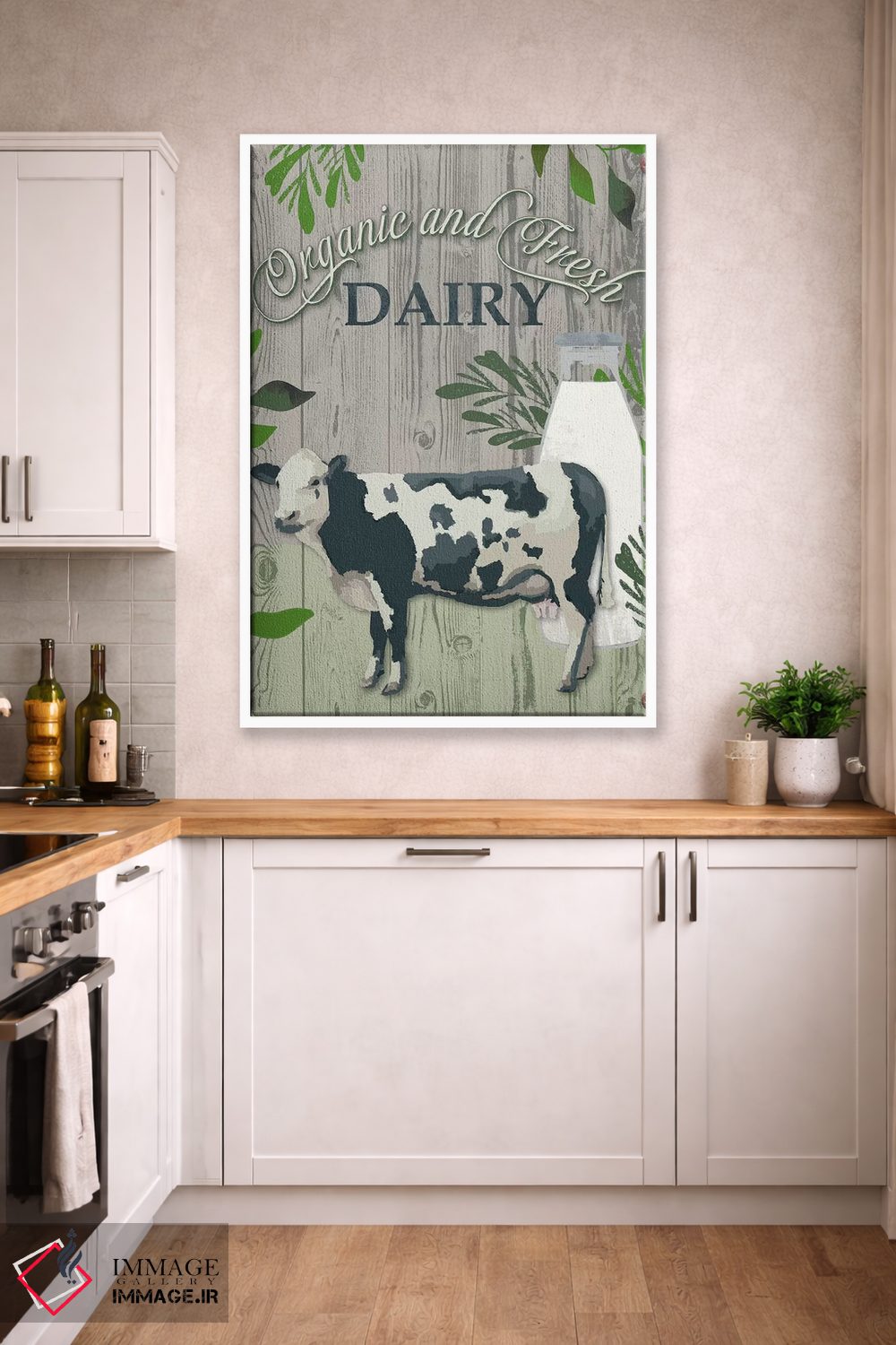 تابلو مدرن از مزرعه تا سفره یک اثر جنیفر اللوری - D4W