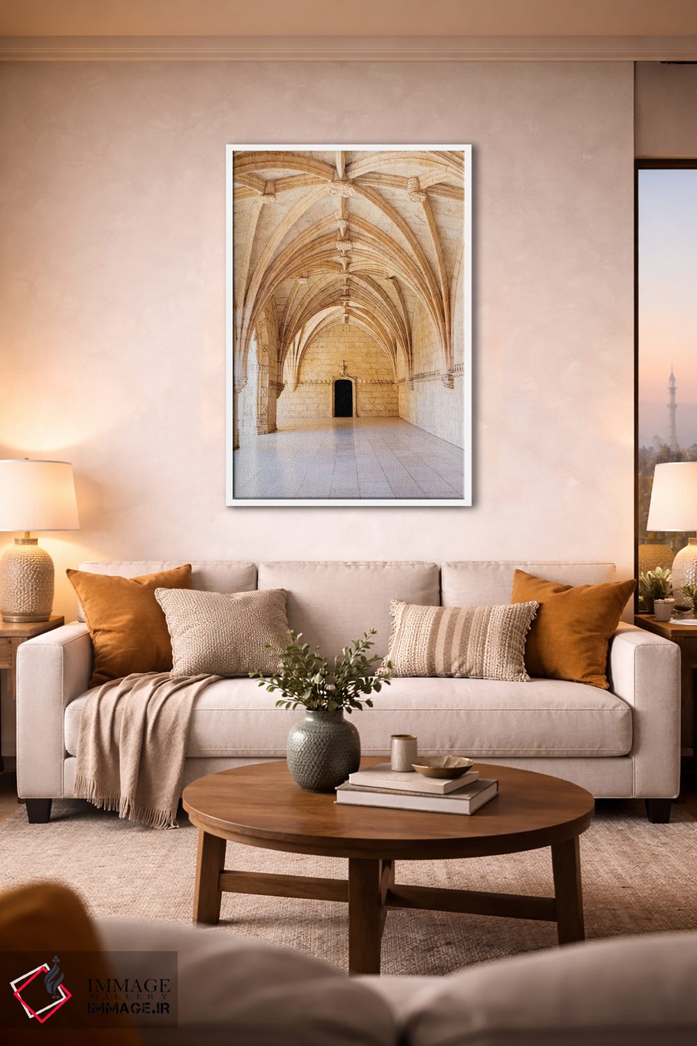 تابلو دکوراتیو Jeronimos Monastery, A UNESCO World Heritage Site, Lisbon, Po… اثر جولی اگرز - D1W