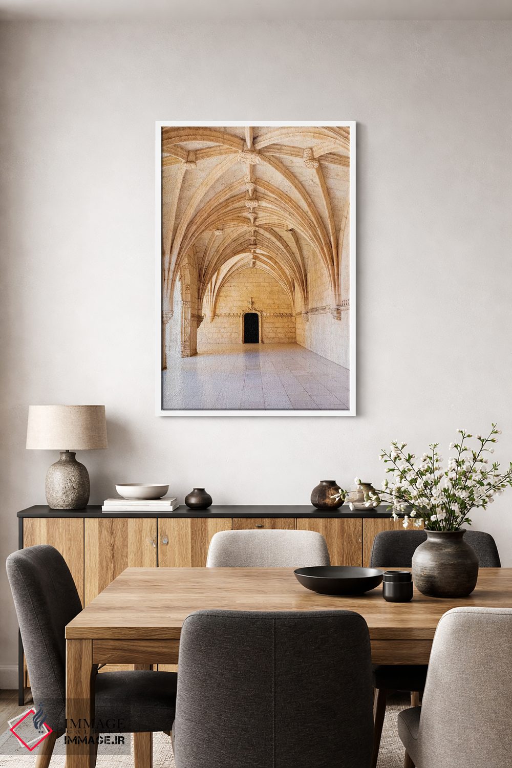 تابلو دکوراتیو Jeronimos Monastery, A UNESCO World Heritage Site, Lisbon, Po… اثر جولی اگرز - D3W