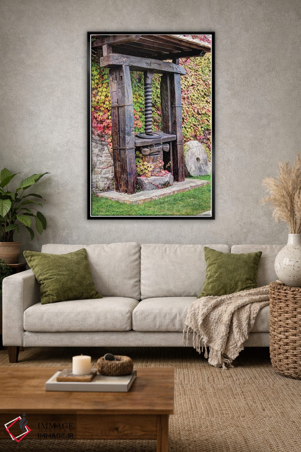 تابلو دکوراتیو Castello Banfi, Siena Province, Tuscany Region, Italy,پرس قدی… اثر جولی اگرز - D1B