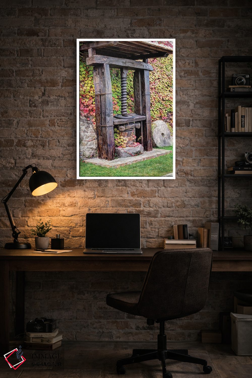 تابلو دکوراتیو Castello Banfi, Siena Province, Tuscany Region, Italy,پرس قدی… اثر جولی اگرز - D3W