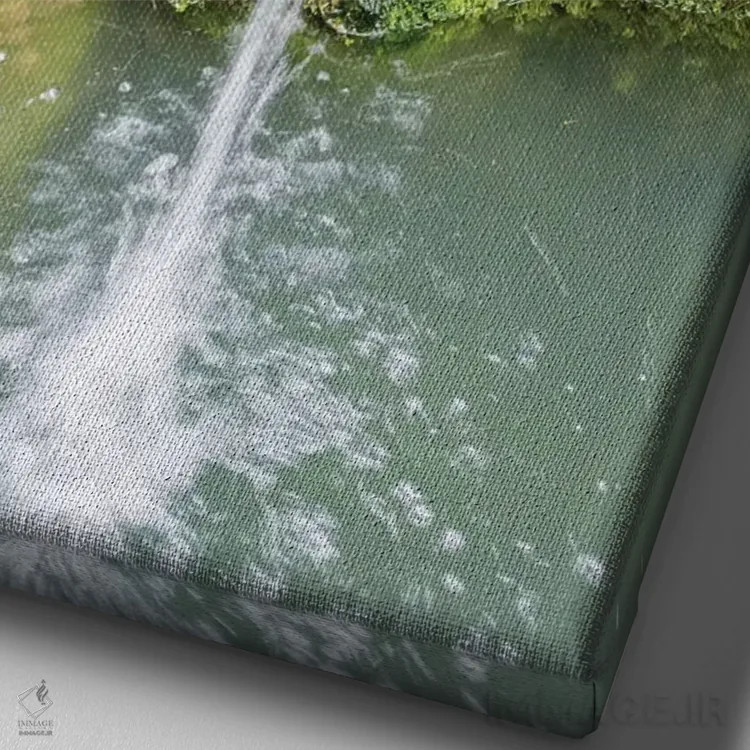 تابلو دکوراتیو Villa D'Este, Tivoli, Lazio, Italy,یک ماسک از صد فواره، ویلا… اثر جولی اگرز - نمای نزدیک بافت بوم