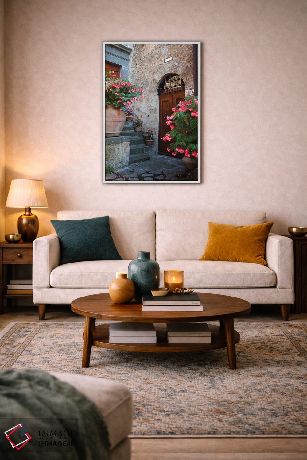 تابلو دکوراتیو Tuscany In And Around The Medieval Hilltown Of Civita Di Bagn… اثر جولی اگرز - D3W