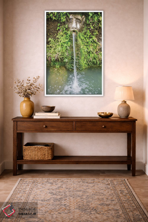 تابلو دکوراتیو Villa D'Este, Tivoli, Lazio, Italy,یک ماسک از صد فواره، ویلا… اثر جولی اگرز - D2W