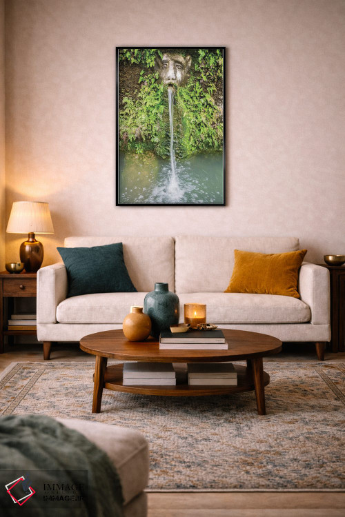 تابلو دکوراتیو Villa D'Este, Tivoli, Lazio, Italy,یک ماسک از صد فواره، ویلا… اثر جولی اگرز - D4B