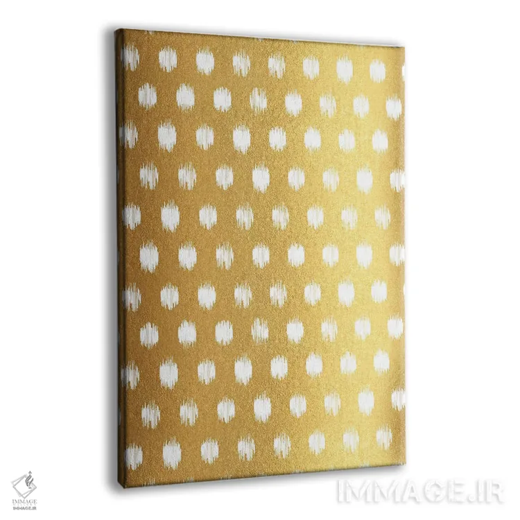 تابلو انتزاعی تولد با هیجان شیرین اثر ژان کلی - نمای پرسپکتیو محصول