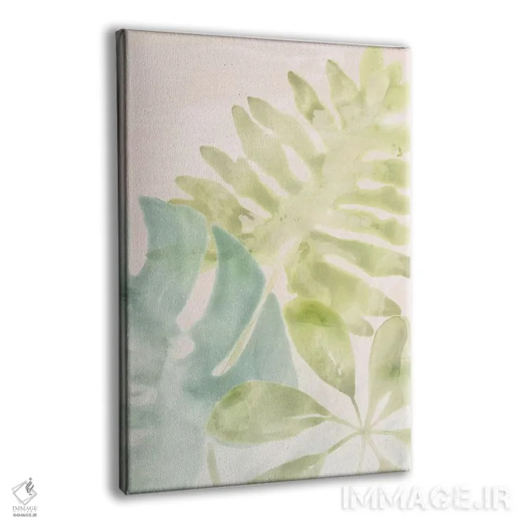 تابلو مینیمال دسر میوه استوایی ۱ اثر جون اریکا وس - نمای پرسپکتیو محصول