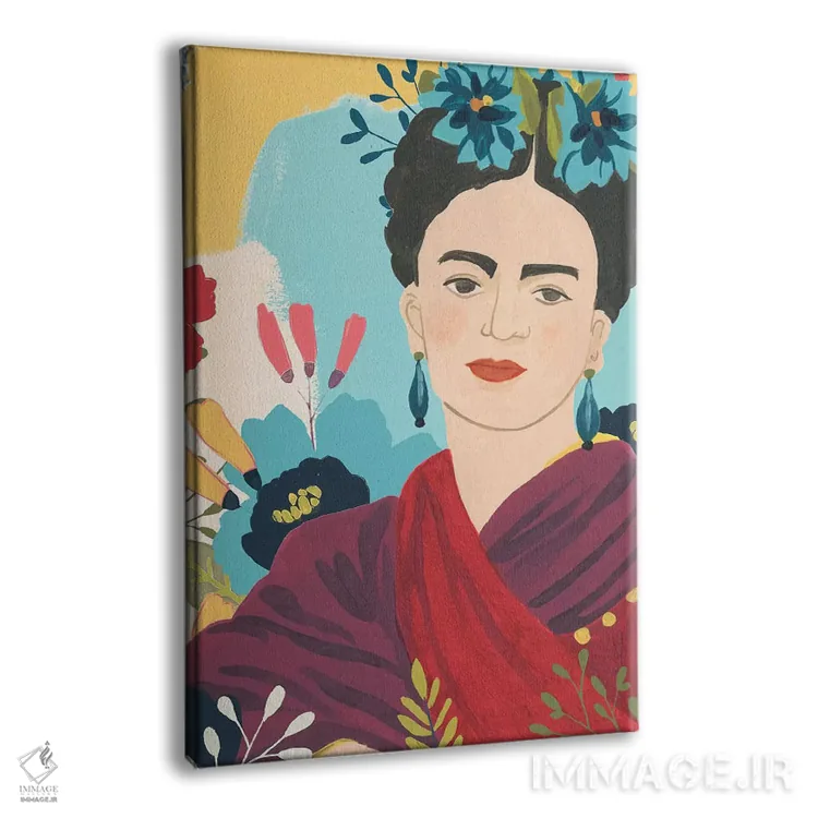 تابلو دکوراتیو باغ فریدا دو اثر جون اریکا وس - نمای پرسپکتیو محصول