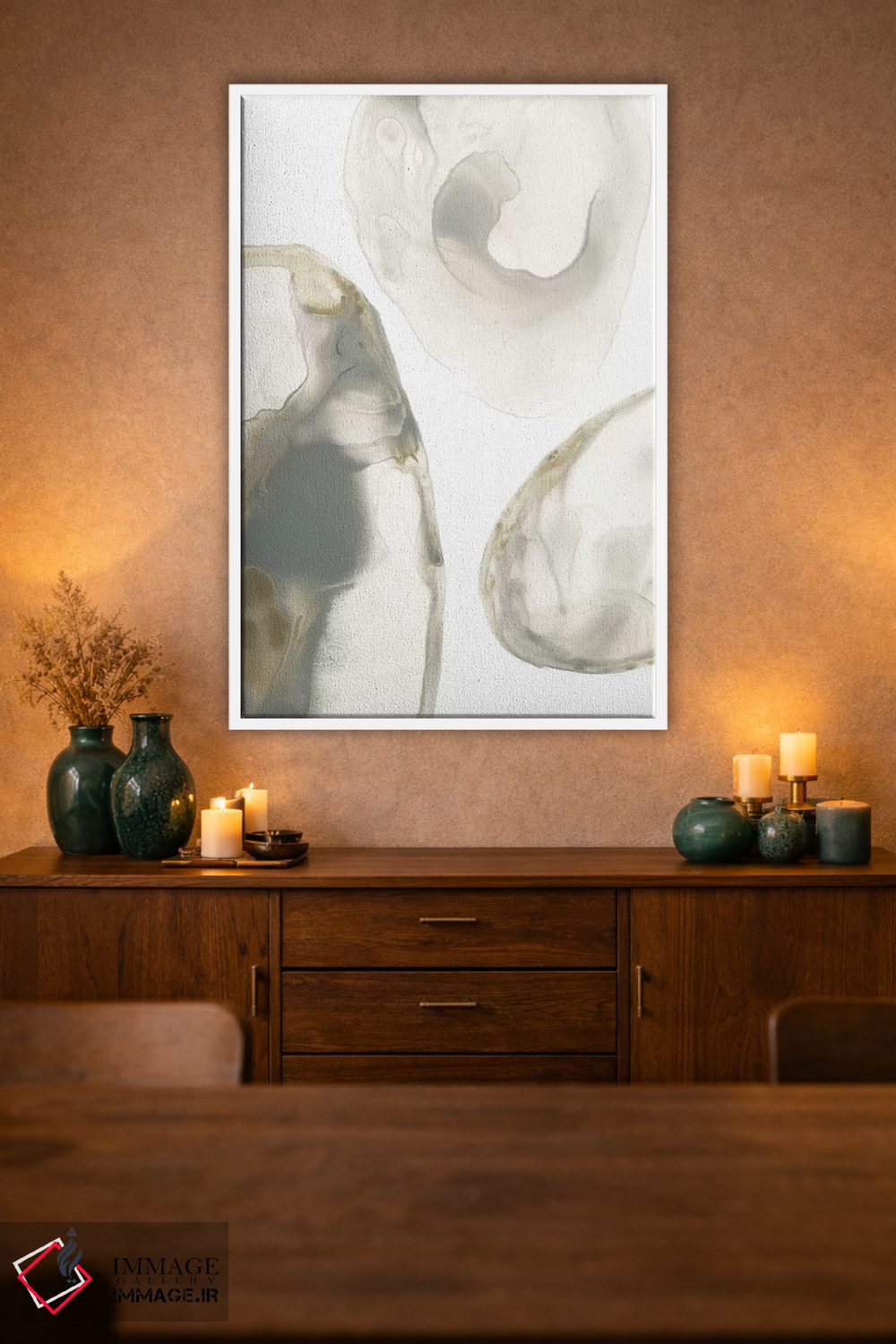 تابلو مینیمال ژئود طبیعی ۳ اثر جون اریکا وس - D1W