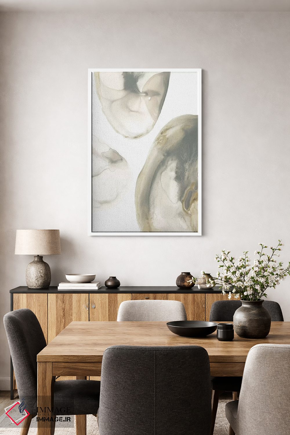 تابلو مینیمال ژئود طبیعی ۱ اثر جون اریکا وس - D4W
