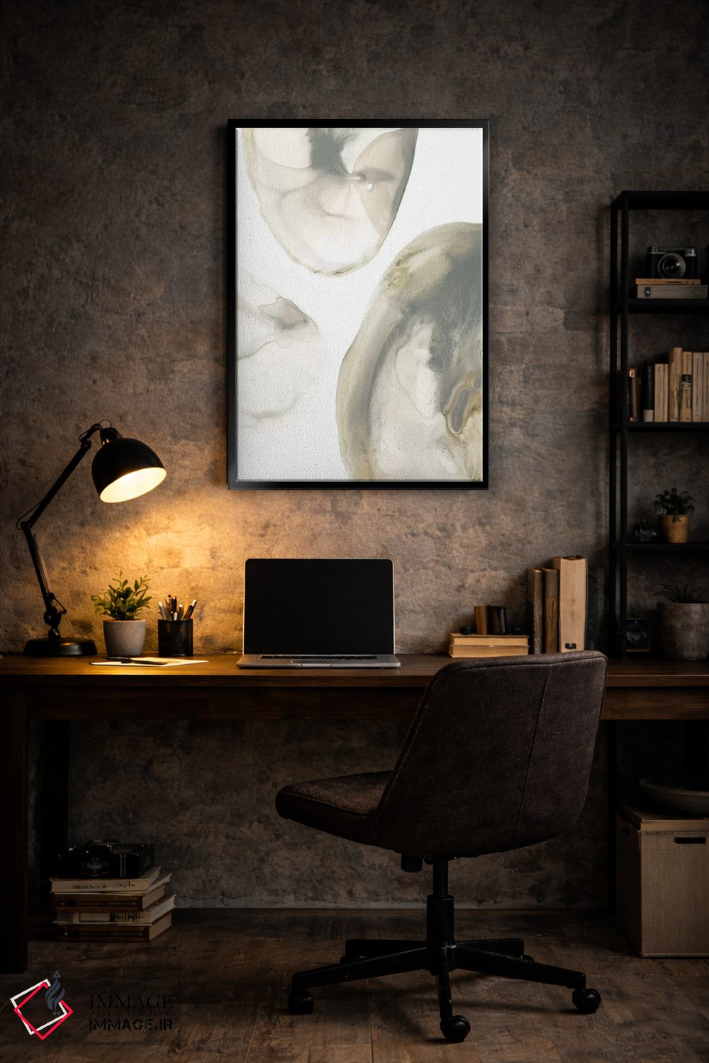 تابلو مینیمال ژئود طبیعی ۱ اثر جون اریکا وس - D6B