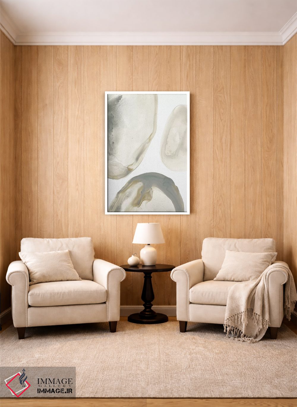 تابلو مینیمال ژئود طبیعی ۲ اثر جون اریکا وس - D2W