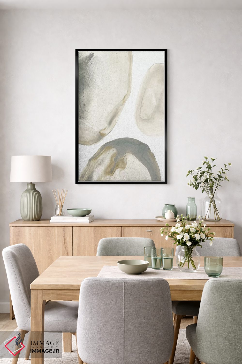 تابلو مینیمال ژئود طبیعی ۲ اثر جون اریکا وس - D6B