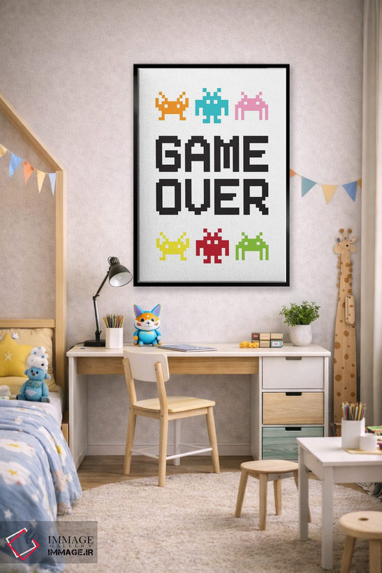 تابلو دکوراتیو پایان بازی دو اثر جنیفر مک کالی - D2B