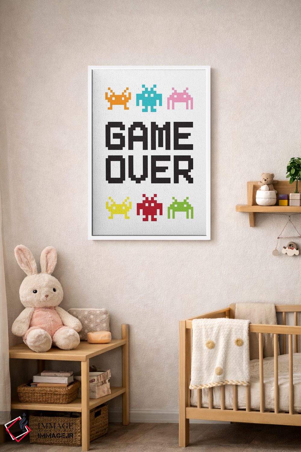 تابلو دکوراتیو پایان بازی دو اثر جنیفر مک کالی - D3W